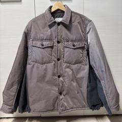 Sacai Sports Mix Padded Shirt ダウンジャケット - メルカリ