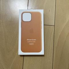 希少 超美品 iPhone 13 mini 256GB 純正レザーカバー付き