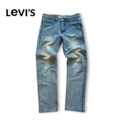 Levi's リーバイス ブルー ストレートレッグデニム パンツ ジーンズ 30