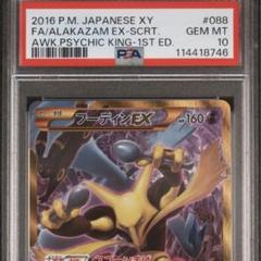 フーディンEX UR psa9 フーディンex ur PSA9 トレーディングカード