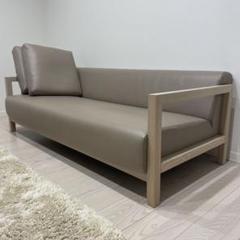 NOYES Villa 革ソファ グレージュ NOYES Villa 革ソファ グレージュ - メルカリ