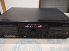 動作確認済 JVCケンウッド ビクター ダブルカセットデッキ TD