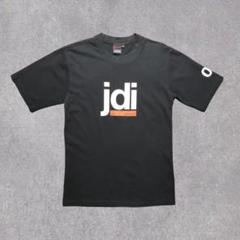 00's NIKE 黒ボディ スリムフィットブラックT センターロゴ M