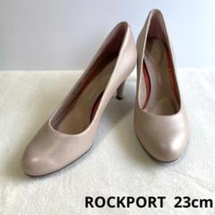 未使用級●ロックポート●パンプス トータルモーション ポインテッドトゥ エナメル ロックポート ROCKPORT トータルモーション 75mm ポインティ