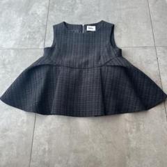 bibiy KATHERYN TWEED TOP ノースリーブ ブラック bibiy KATHERYN TWEED TOP ノースリーブ ブラック - メルカリ