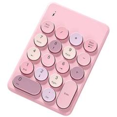 ワイヤレス テンキーパッド テンキー電卓 18キー 小型 数字キーボード 薄型