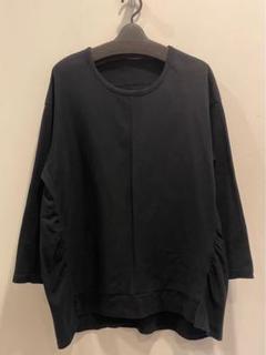 カドリール⭐︎チュニック丈　カットソー　ブラック カドリール⭐︎チュニック丈カットソーブラック