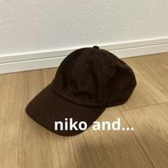niko and ... ニコアンド ニューハッタン キャップ Oneブラウン