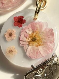 お花たちのキーホルダー