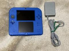 【動作確認済】Nintendo 2DS 本体 青色 ACアダプター付
