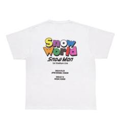 SnowMan♡スノーワールドtシャツ♡未開封品♡国立競技場♡日産スタジアム♡ SnowMan 国立競技場 Snow World Tシャツ 肖像Ver - メルカリ
