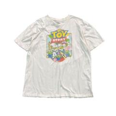 7TSM2【TOY STORY】DisneyTシャツ　白　インポート古着