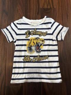 GUCCI ストライプ タイガー　Tシャツ　6才　正規品
