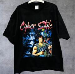 映画 ランボー ケミカルウォッシュ リプリント Tシャツ 半袖 メンズ 新品
