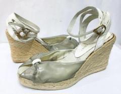 COLLECTION PRIVEE? LUX｜ウェッジソール サンダル ＄