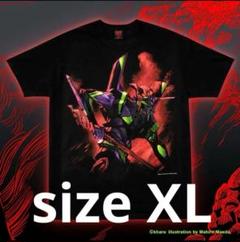 【最終値】 EVANGELION 前田真宏GEEKS エヴァ　XL Tシャツ NEON GENESIS EVANGELION (illustration by MAEDA MAHIRO ) X