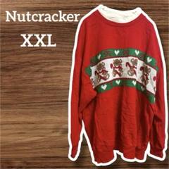 Nutcracker 熊 ベア クマ レトロ ハート 可愛い 古着 クリスマス