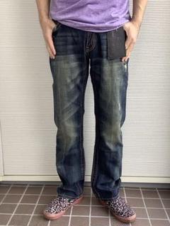 希少 PRPS紫製品 ワークパンツ ヴィンテージ加工 ニーパッチ 日本製 30 希少 PRPS紫製品 ワークパンツ ヴィンテージ加工 ニーパッチ