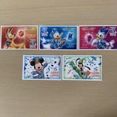 ディズニーリゾート15周年パスポート　額付き ディズニーランド 15周年記念パスポート ビバ!マジック 額入