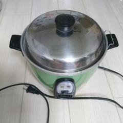 台湾製造 中古 大同電鍋 6人前 緑