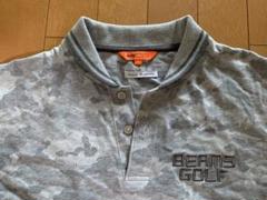 Beams golf 迷彩柄グレー ポロシャツのサムネイル
