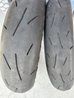バイクタイヤ18インチ中古品α13z バイクタイヤ18インチ中古品α13z