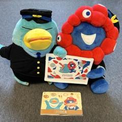 【オンライン限定商品】  関西万博限定ICOCA イコちゃん ミャクミャク駅員さんぬいぐるみ コレクション