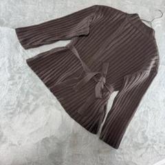 Ray beams 長袖ニット スリットあり ブラウン ✨良品✨