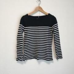 ボーダーカットソー 無印良品