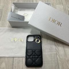 Dior ブラックキルティング iPhoneケース15 Dior ブラック キルティング 15 iPhoneケース ladydior