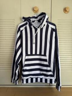 SUNNEI パーカー レディース スンネイ 中古　古着 中古・古着通販】sacai (サカイ) 切替ジップパーカー ネイビー