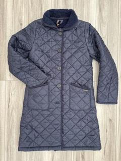 ラベンハム　キルティングボアジャケット　　　　ネイビー/36（Sサイズ） LAVENHAMサイズガイド -for MENS-