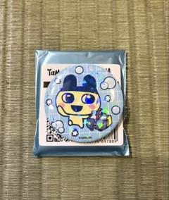 たまごっち 極楽湯 ホログラム缶バッジ まめっち