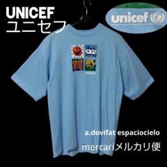 UNICEF ユニセフ アート 絵画 モダンアーティスト ヴィンテージ Tシャツ