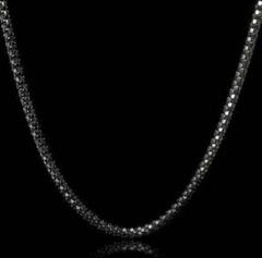 世界中で大流行！最先端ブラックモアサナイト glitterチェーンネックレス