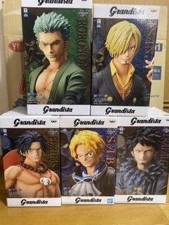 人気ブランド ワンピース 5体セット ロー サボ エース サンジ ゾロ grandista コミック・アニメ