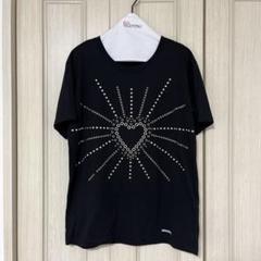 【美品】VALENTINOヴァレンティノ★ピラミッドスタッズ★半袖TシャツS 赤 新品同様！美品】レッドヴァレンティノ ヴァレンティノ スタッズ