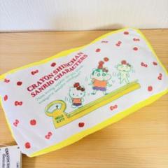 クレヨンしんちゃん　サンリオキャラクターズ　ロングポーチ　ハローキティ