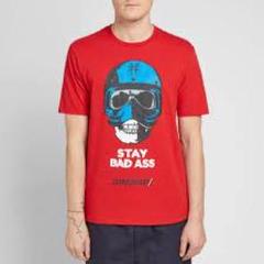 未使用 UNDERCOVER TEE SKULL STAY BAD ASS