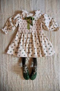 bonjour diary 24AW チュニック ワンピース 極美品 bonjour diary ibiza 8y チュニック ワンピース 120