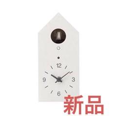 無印良品 鳩時計 掛け置き時計 新品・未使用品・未開封 新品】無印良品 鳩時計 ホワイト 生産終了 希少品 - メルカリ