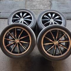 ★LEONIS 社外18インチ4本★225/45R18★ラジアルタイヤ付き 超熱 ☆LEONIS 社外18インチ4本☆225/45R18☆ラジアルタイヤ付き
