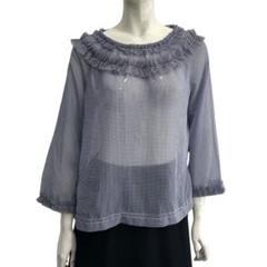 tricot COMME des GARÇONS ギンガムチェック トップ