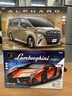 開店祝い トヨタ アルファード & ランボルギーニ ヴェネーノ ラジコン ミニカー