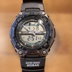 カシオ AQW-100 TIDE GRAPH MOON PHASE 稼動品