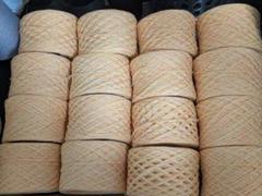 38 引き揃え毛糸 添え糸 毛糸 編み物 オレンジ