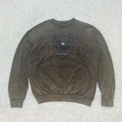 格安SALEスタート！ スウェット Harley-Davidson 90s フェード メルカリ - Y2K グランド トップス