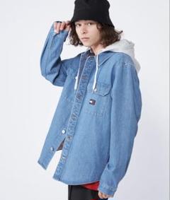 TOMMY 1985 フード付きデニムジャケット S
