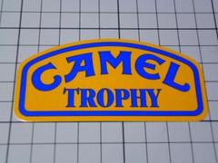 正規品 CAMEL TROPHY ステッカー 89×44mm 当時物 キャメル