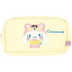 新品　シナモロール　筆箱　ペンケース　ポーチ　かぶりもの